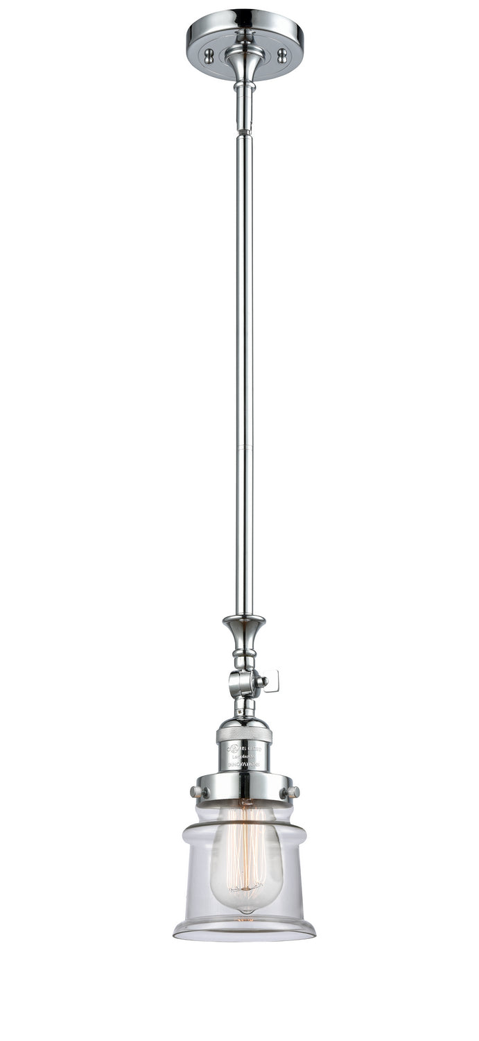 Innovations - 206-PC-G182S - One Light Mini Pendant - Franklin Restoration - Polished Chrome