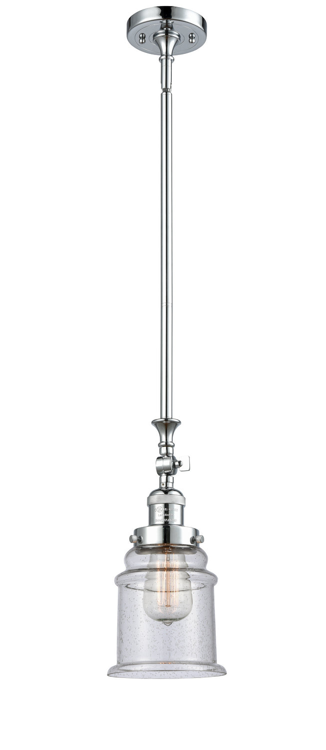Innovations - 206-PC-G184 - One Light Mini Pendant - Franklin Restoration - Polished Chrome