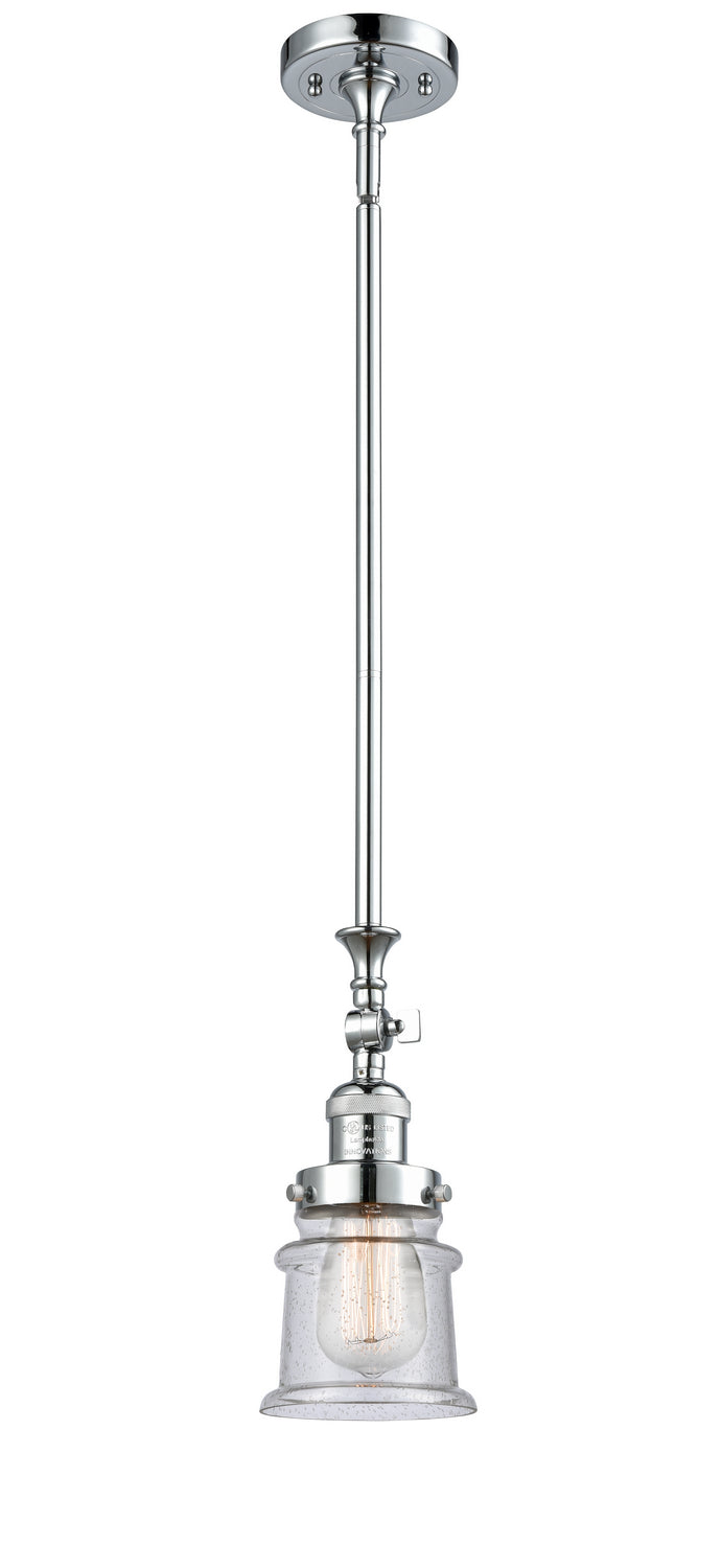 Innovations - 206-PC-G184S - One Light Mini Pendant - Franklin Restoration - Polished Chrome