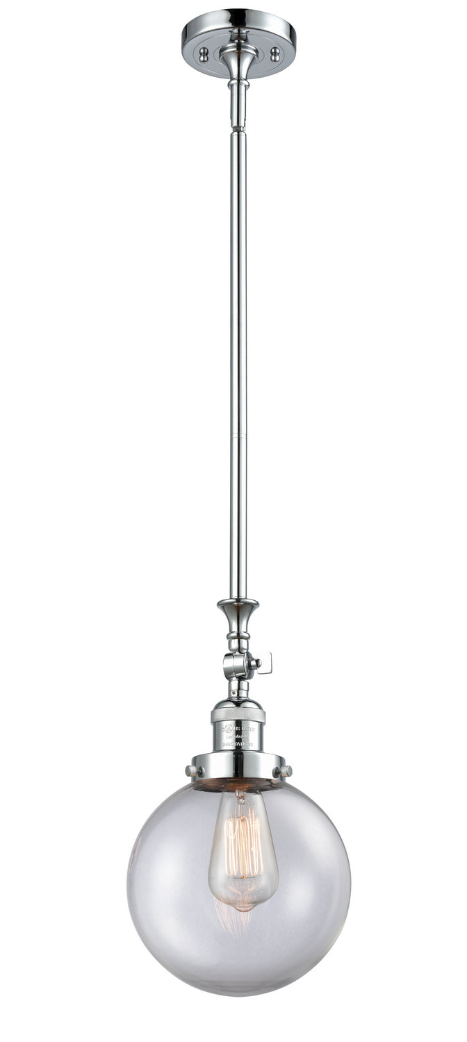 Innovations - 206-PC-G202-8 - One Light Mini Pendant - Franklin Restoration - Polished Chrome