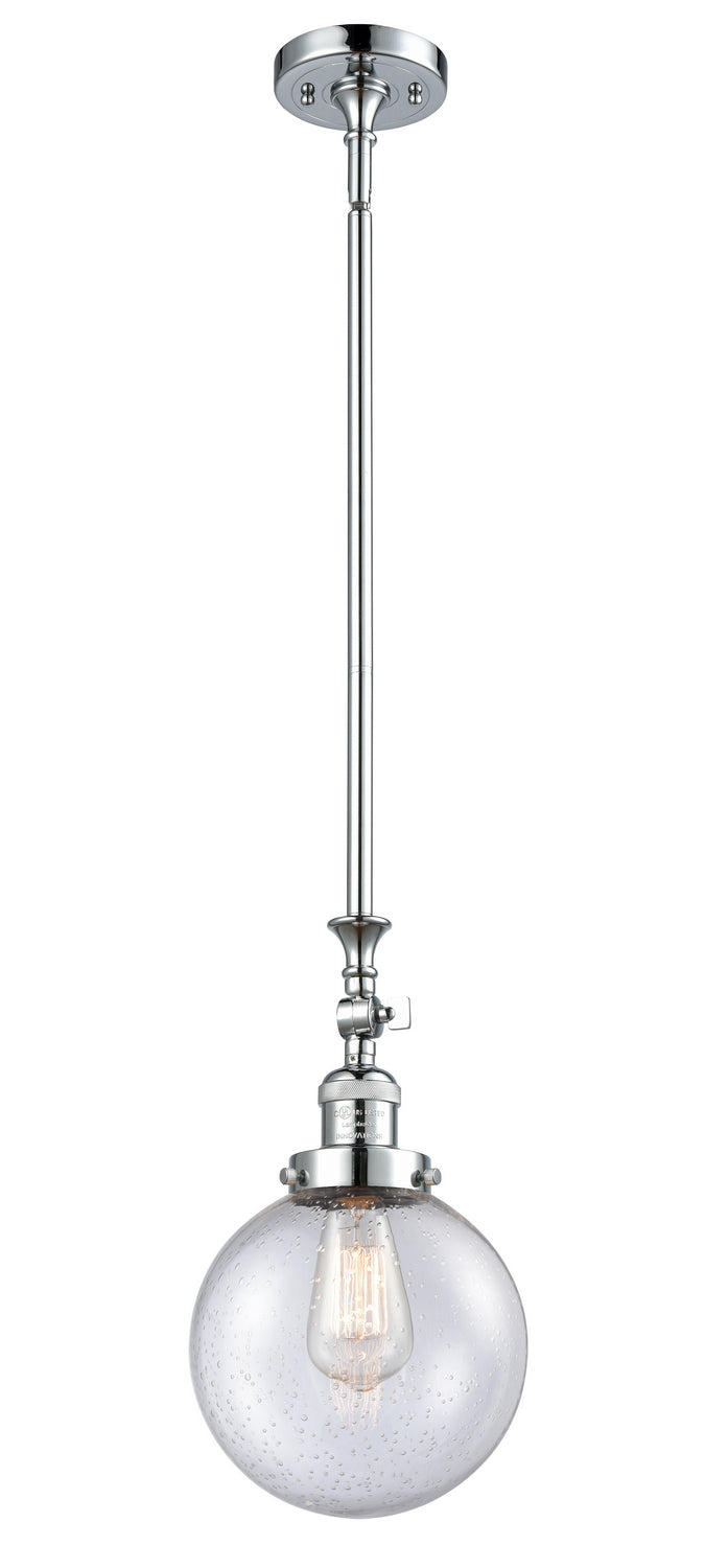 Innovations - 206-PC-G204-8 - One Light Mini Pendant - Franklin Restoration - Polished Chrome