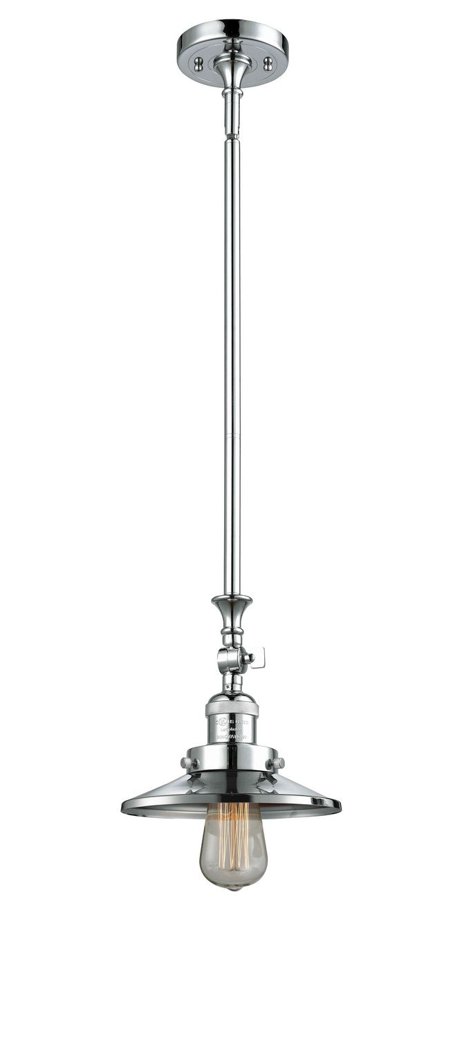 Innovations - 206-PC-M7 - One Light Mini Pendant - Franklin Restoration - Polished Chrome