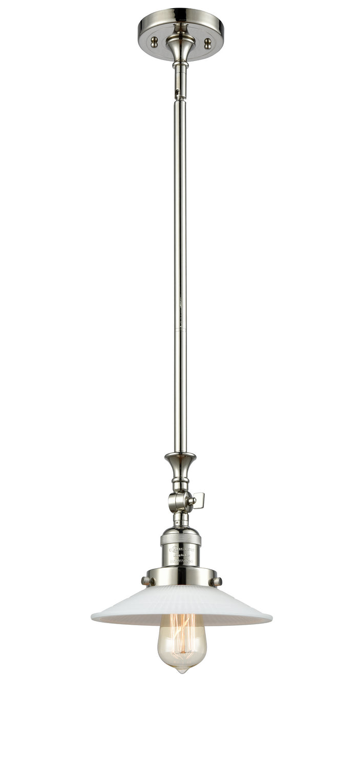 Innovations - 206-PN-G1 - One Light Mini Pendant - Franklin Restoration - Polished Nickel