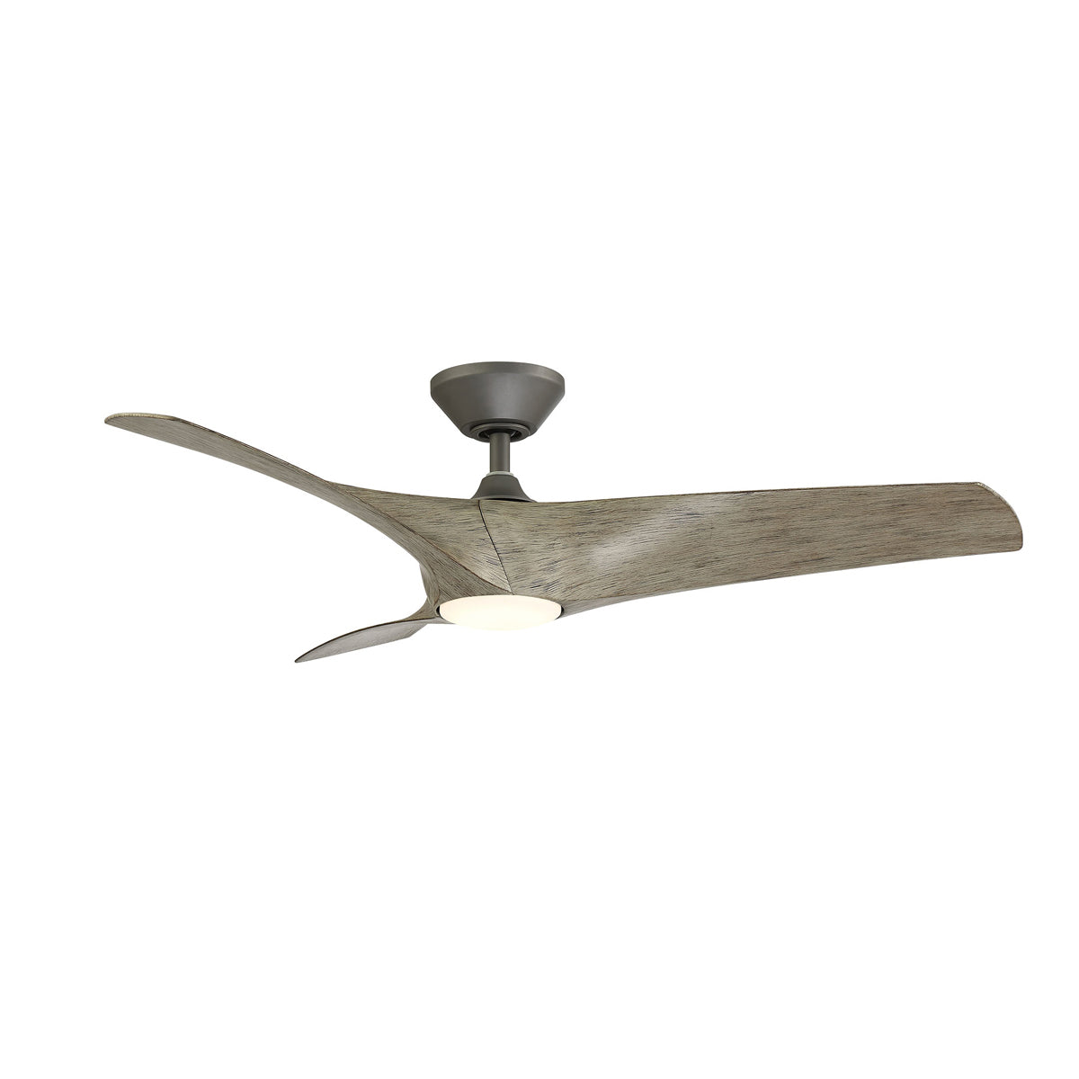 Modern Forms Fans - FR-W2006-52L-GH/WW - 52"Ceiling Fan - Zephyr - Graphite/Weathered Wood
