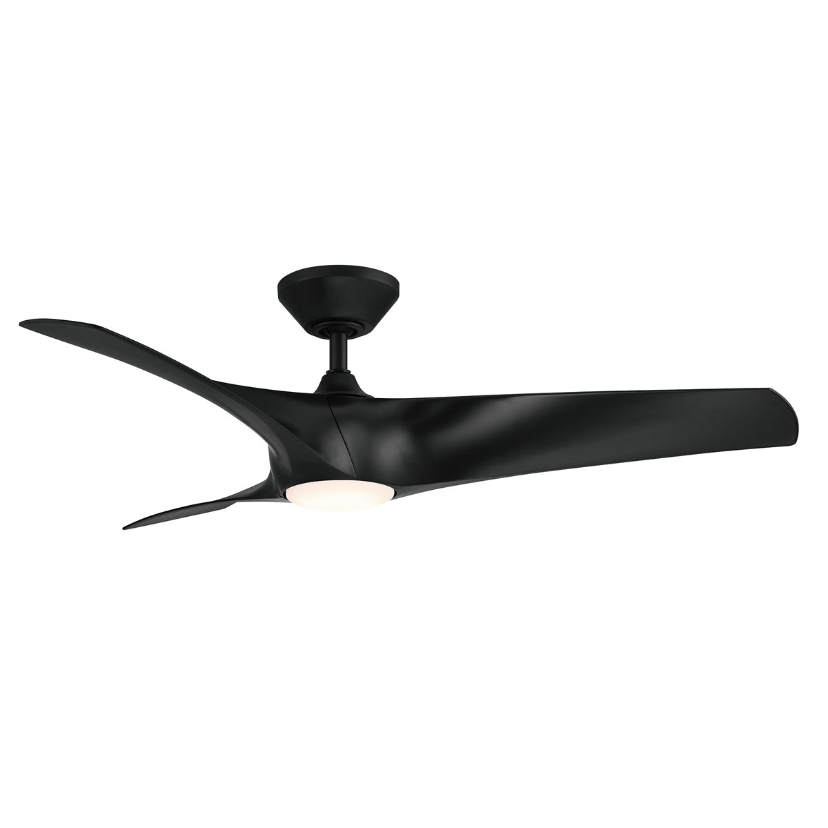 Modern Forms Fans - FR-W2006-52L-MB - 52"Ceiling Fan - Zephyr - Matte Black