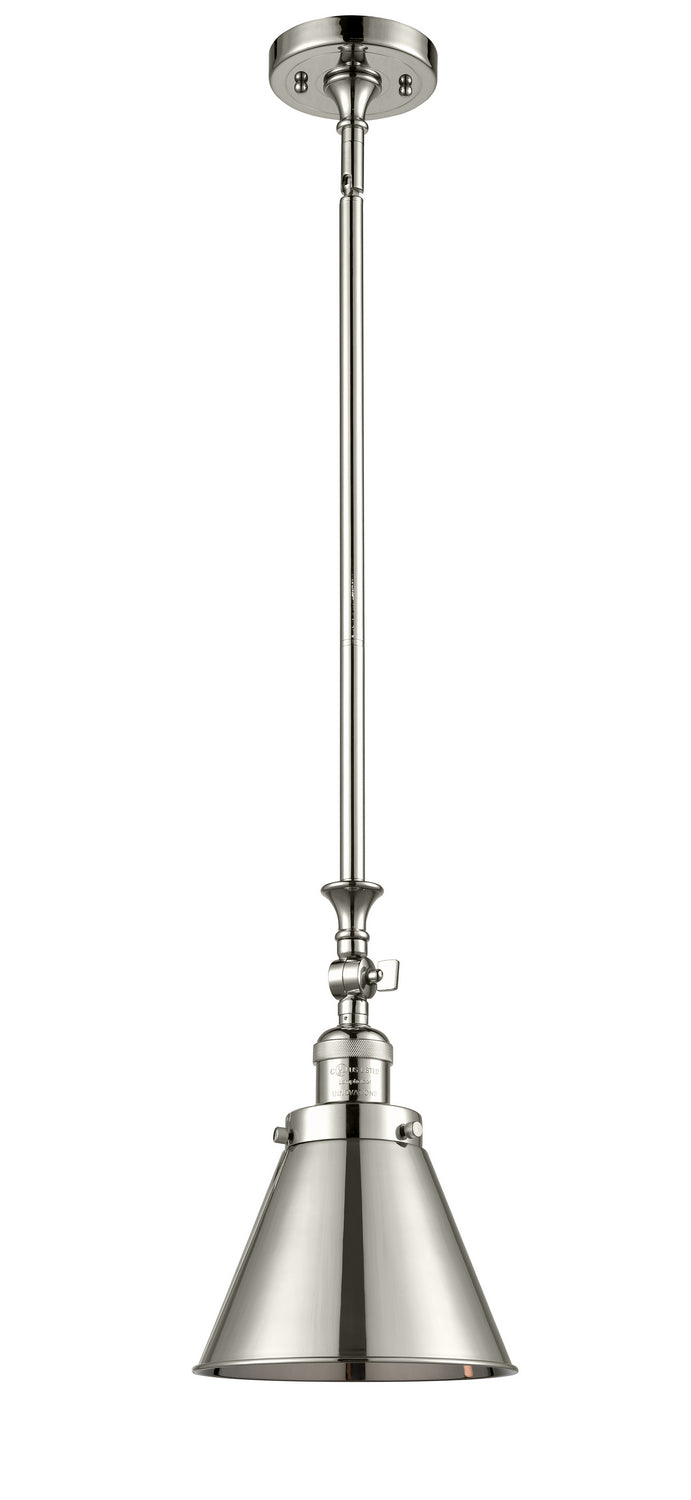 Innovations - 206-PN-M13-PN - One Light Mini Pendant - Franklin Restoration - Polished Nickel