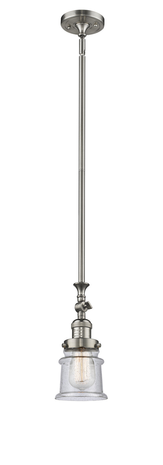 Innovations - 206-SN-G184S - One Light Mini Pendant - Franklin Restoration - Brushed Satin Nickel