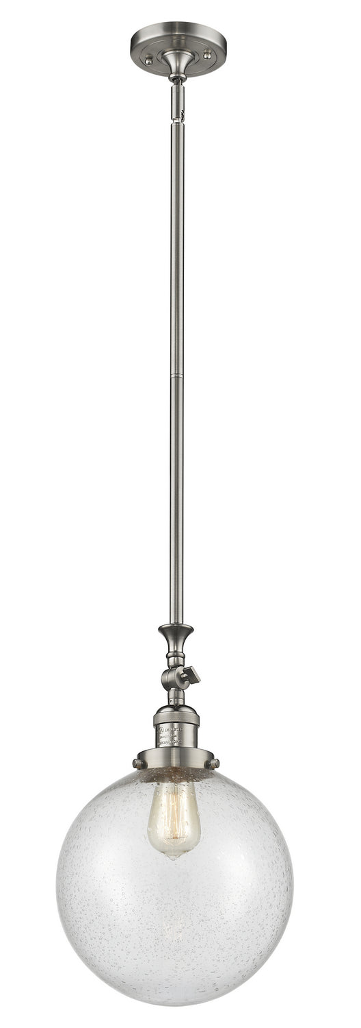 Innovations - 206-SN-G204-10 - One Light Mini Pendant - Franklin Restoration - Brushed Satin Nickel