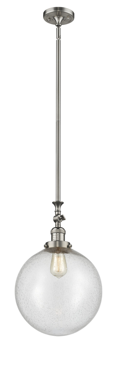 Innovations - 206-SN-G204-12 - One Light Mini Pendant - Franklin Restoration - Brushed Satin Nickel