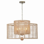 Crystorama - JAY-A5004-BS - Four Light Chandelier - Jayna - Burnished Silver