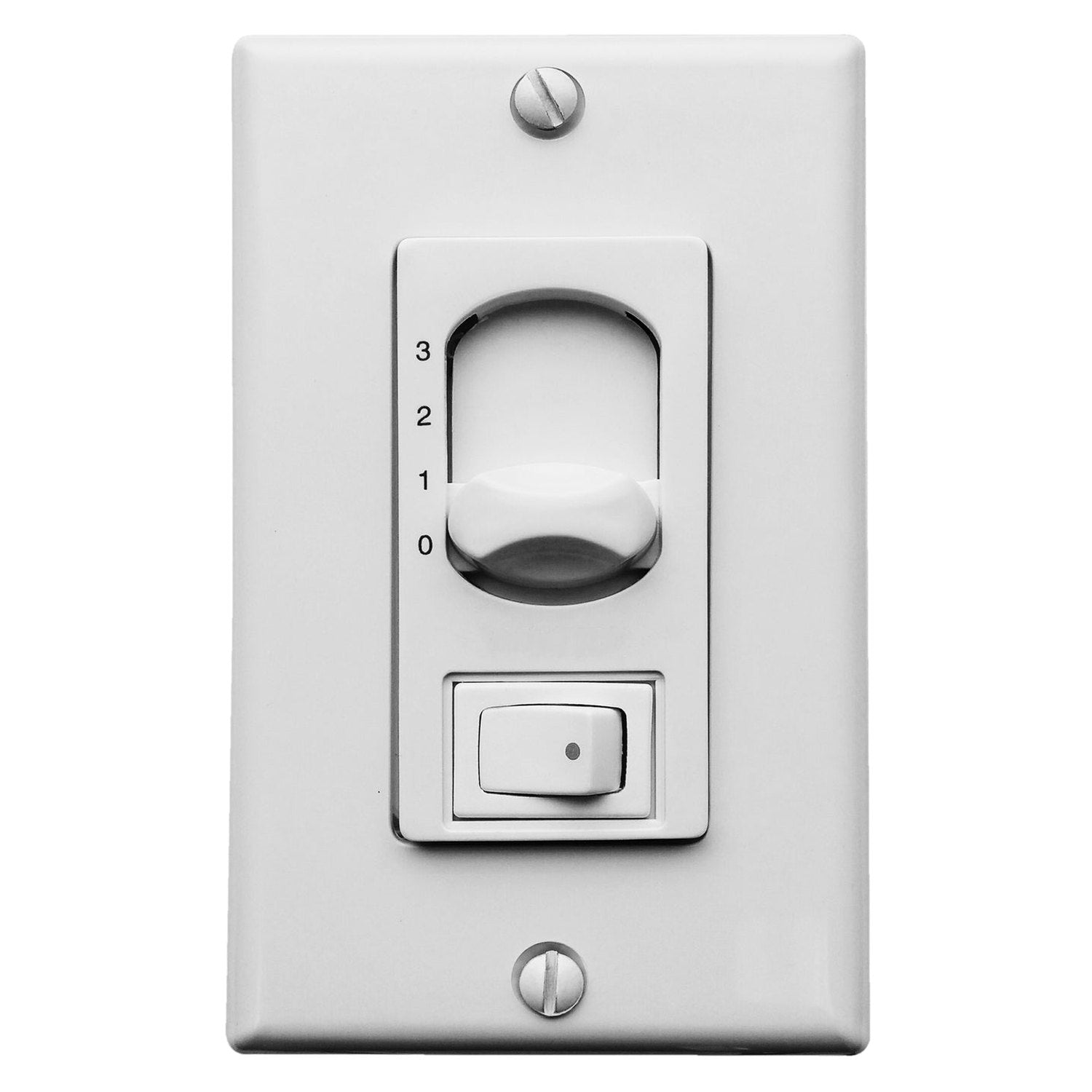 Matthews Fan Company - AT-ME-WC - Wall Control - Wall switch - Gloss White