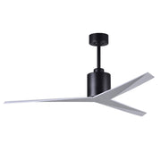 Matthews Fan Company - EK-BK-WH - 56"Ceiling Fan - Eliza - Matte Black