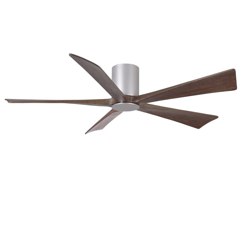 Matthews Fan Company - IR5HLK-BN-WA-60 - 60"Ceiling Fan - Irene-5HLK - Brushed Nickel