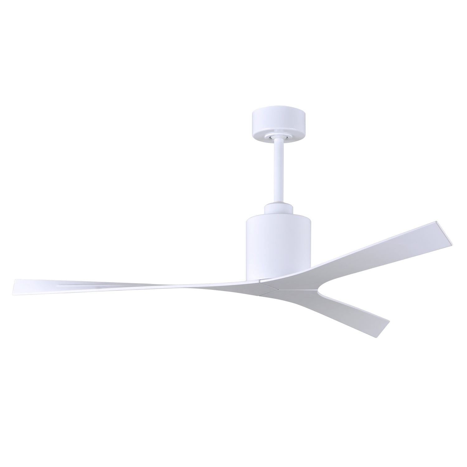 Matthews Fan Company - MK-WH-WH - 56"Ceiling Fan - Molly - Gloss White
