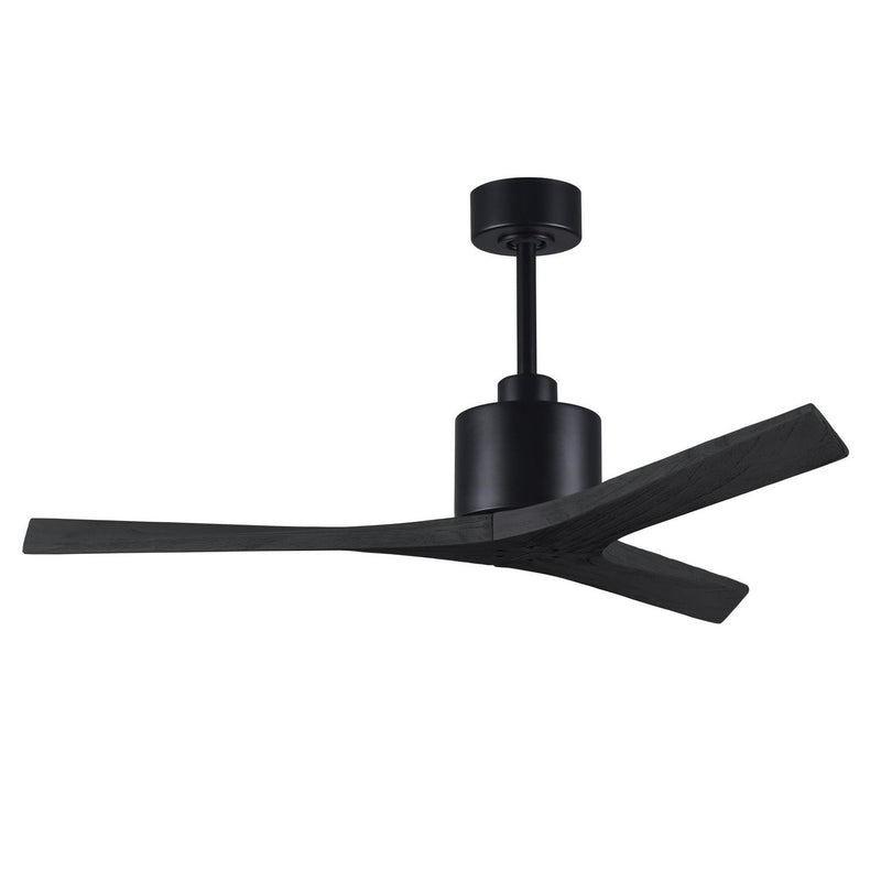 Matthews Fan Company - MW-BK-BK-52 - 52"Ceiling Fan - Mollywood - Matte Black