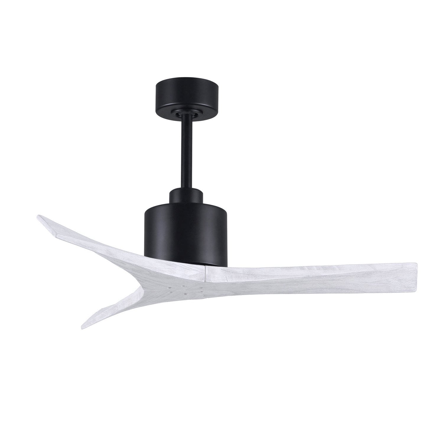 Matthews Fan Company - MW-BK-MWH-42 - 42"Ceiling Fan - Mollywood - Matte Black