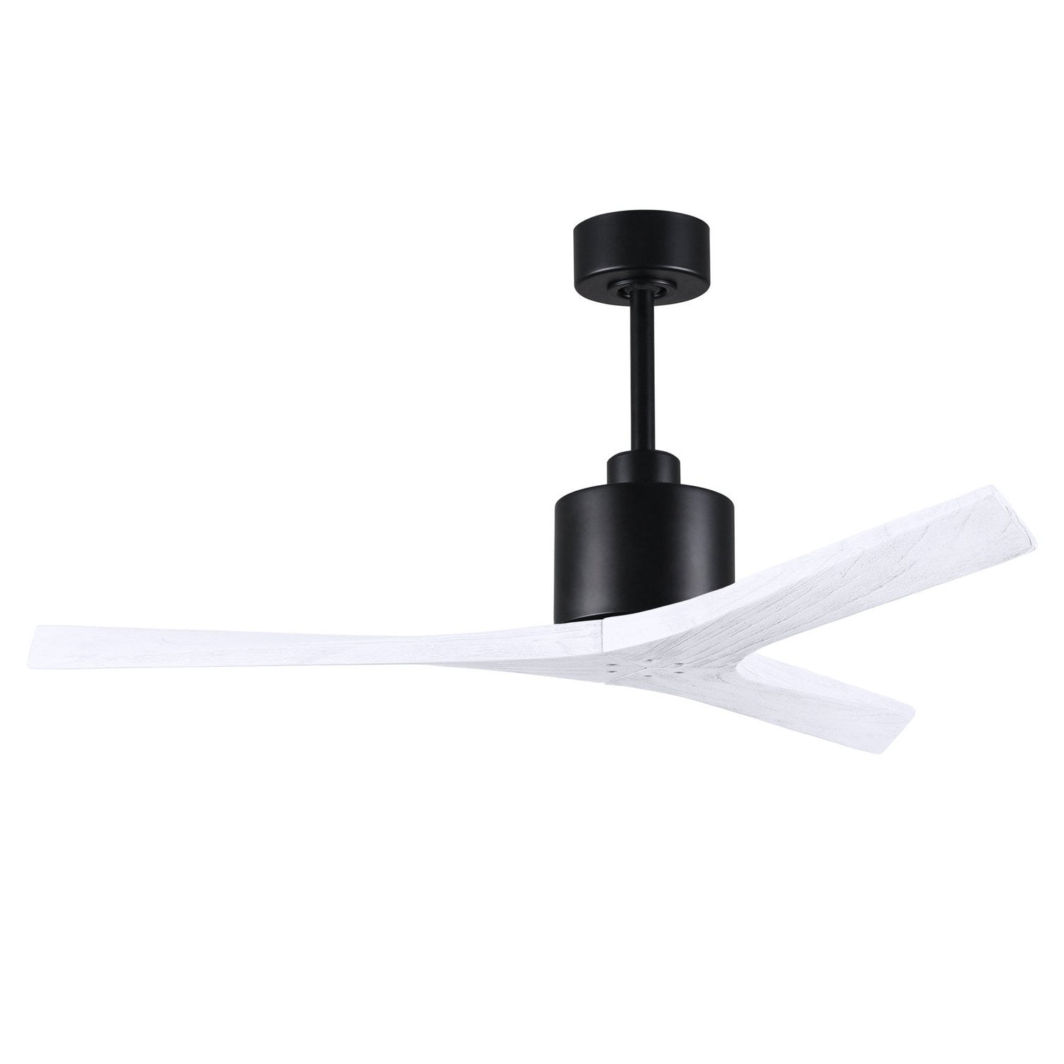 Matthews Fan Company - MW-BK-MWH-52 - 52"Ceiling Fan - Mollywood - Matte Black