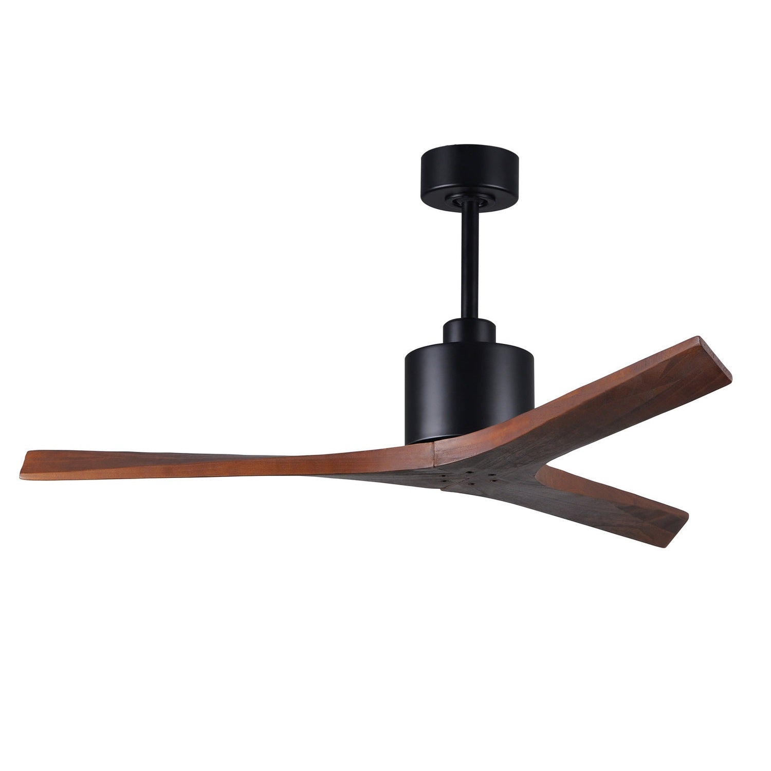 Matthews Fan Company - MW-BK-WA-52 - 52"Ceiling Fan - Mollywood - Matte Black