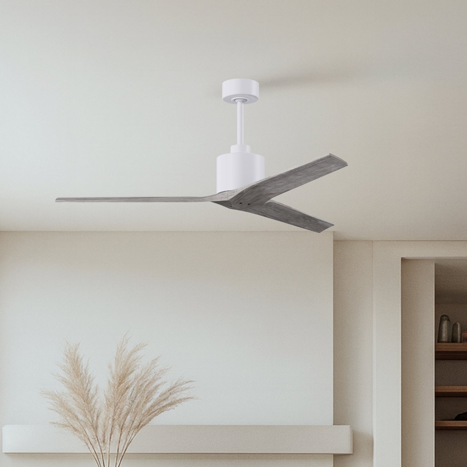 Matthews Fan Company - MW-MWH-BW-60 - 60"Ceiling Fan - Mollywood - Matte White
