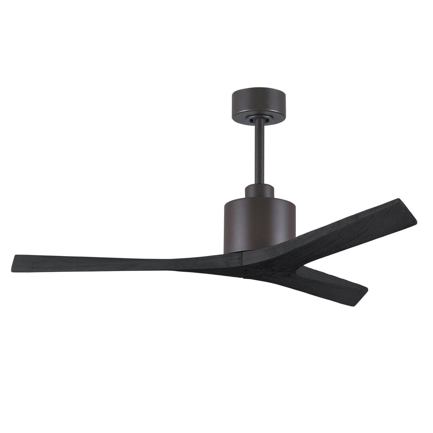 Matthews Fan Company - MW-TB-BK-52 - 52"Ceiling Fan - Mollywood - Textured Bronze