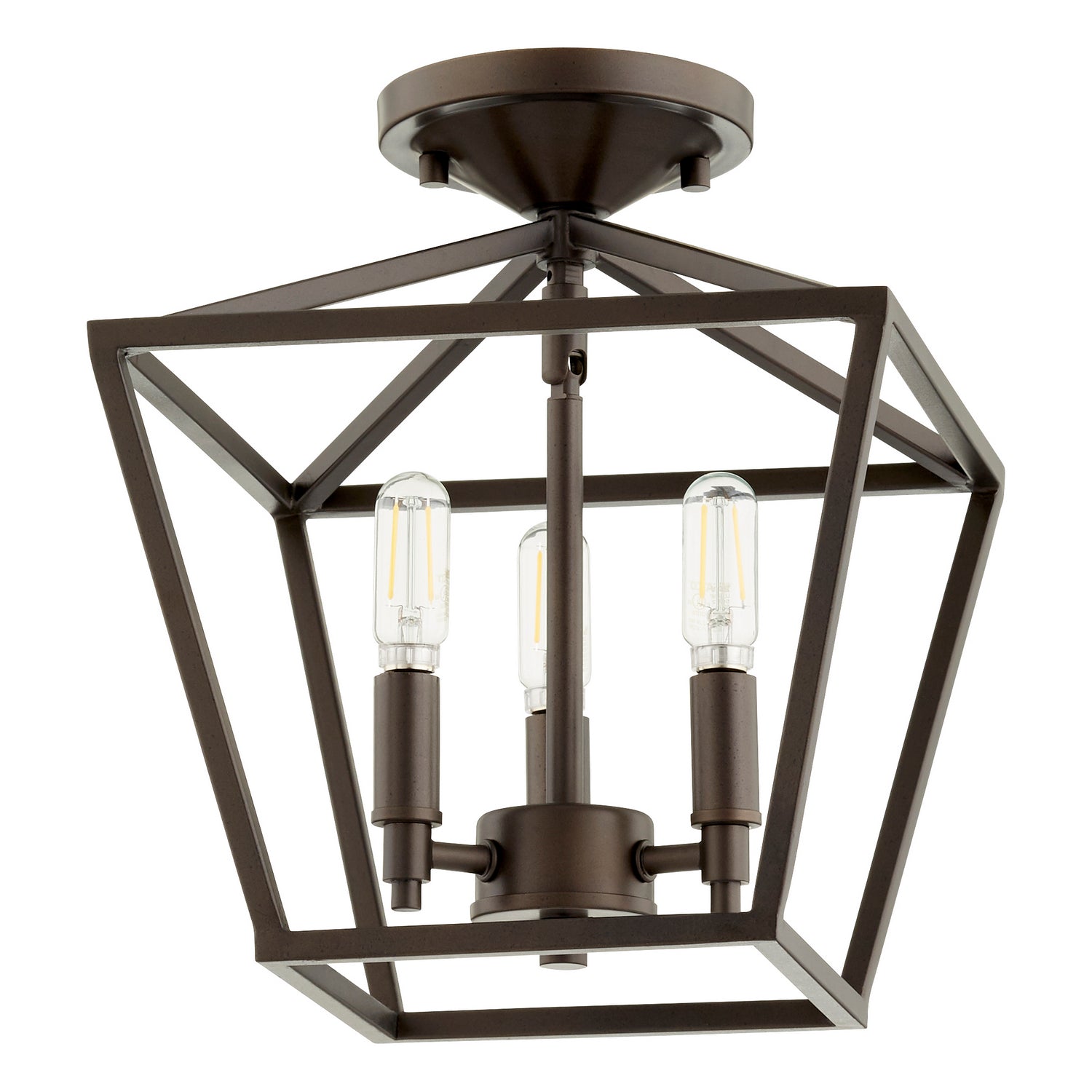 Quorum - 304-10-86 - Three Light Dual Mount - Gabriel - Oiled Bronze