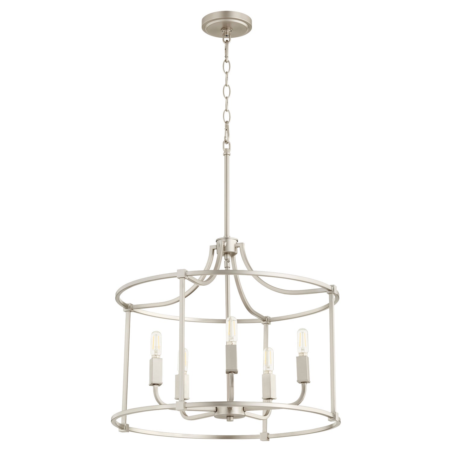 Quorum - 646-5-65 - Five Light Nook - Olympus - Satin Nickel