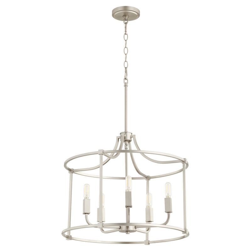 Quorum - 646-5-65 - Five Light Nook - Olympus - Satin Nickel