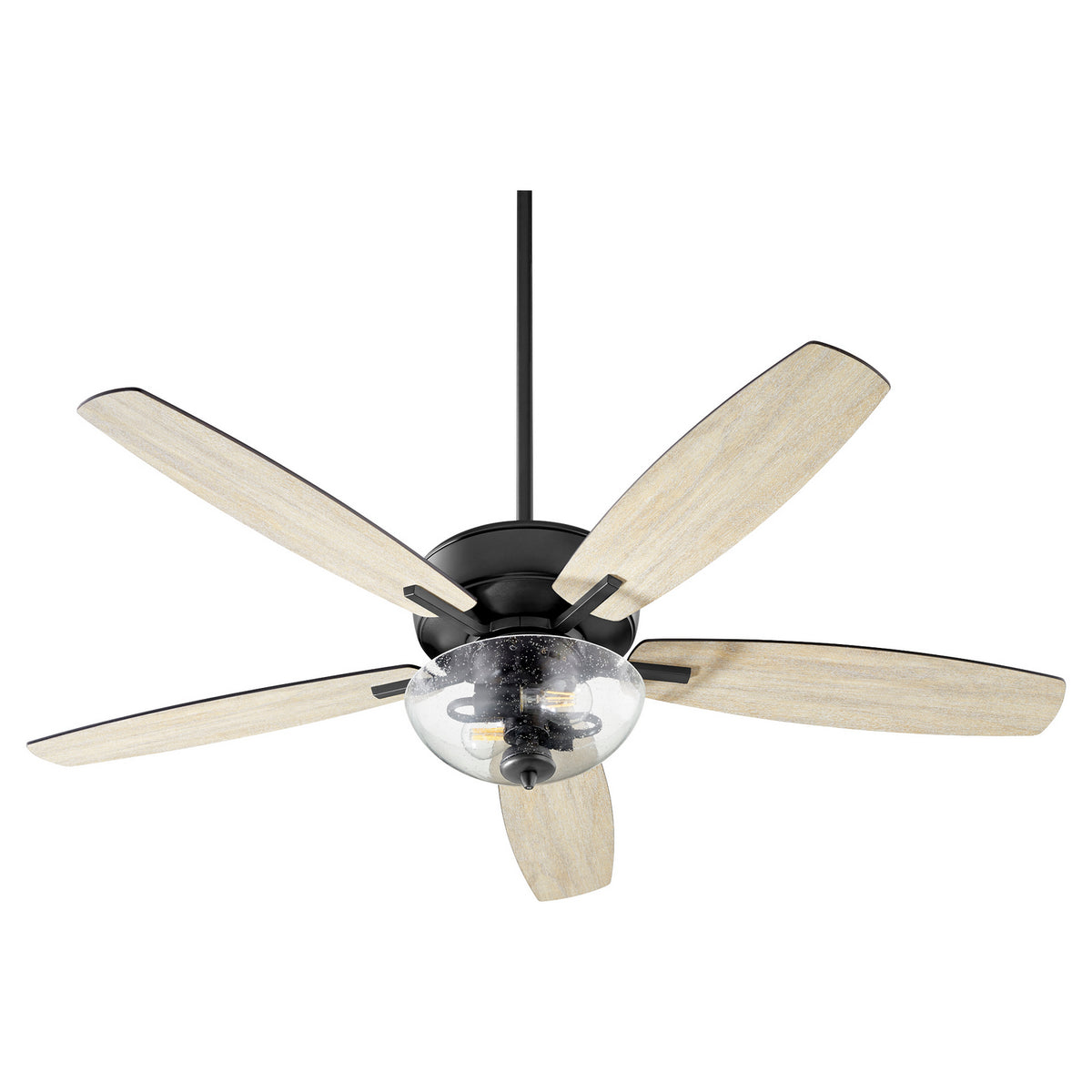 Quorum - 7052-269 - 52" Ceiling Fan - Breeze - Textured Black