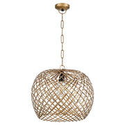 Quorum - 81-75 - One Light Pendant - Artisan Pendants - Artisan Brass