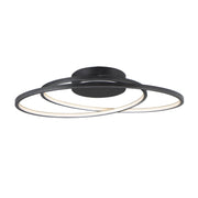 ET2 - E21322-BK - LED Flush Mount - Cycle - Black