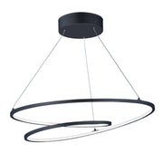 ET2 - E21325-BK - LED Pendant - Cycle - Black
