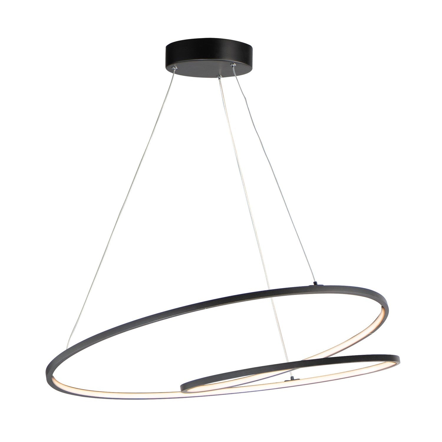 ET2 - E21327-BK - LED Pendant - Cycle - Black