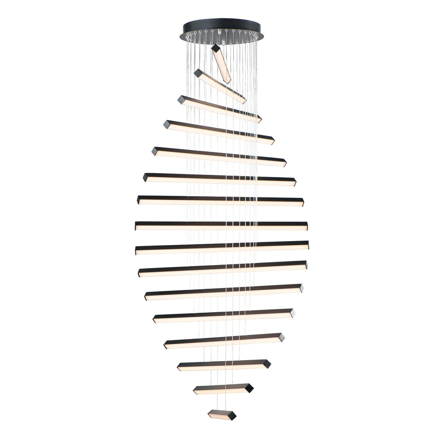 ET2 - E21379-BK - LED Pendant - Hover - Black