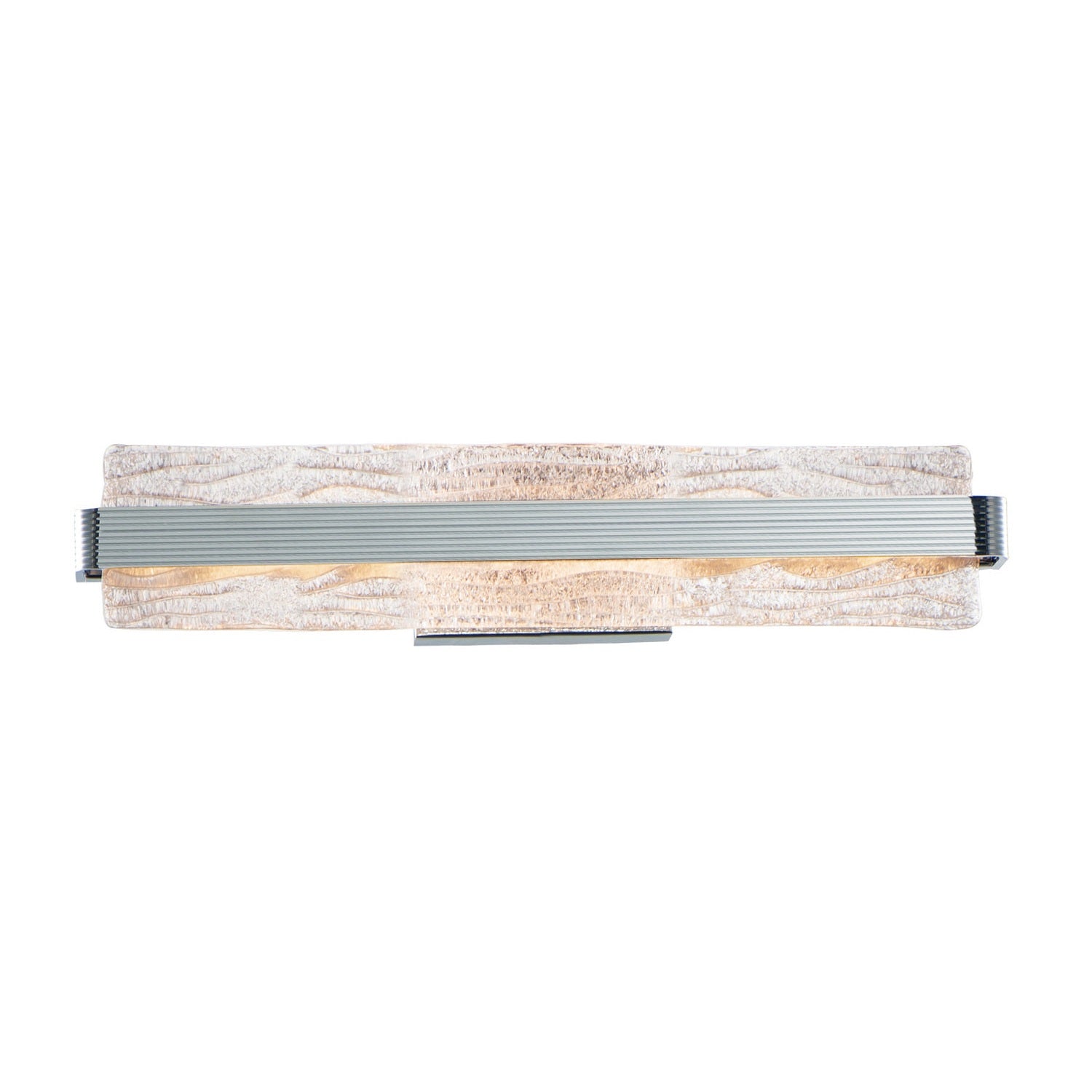 ET2 - E24424-124PC - LED Bath Vanity - Ripple - Polished Chrome