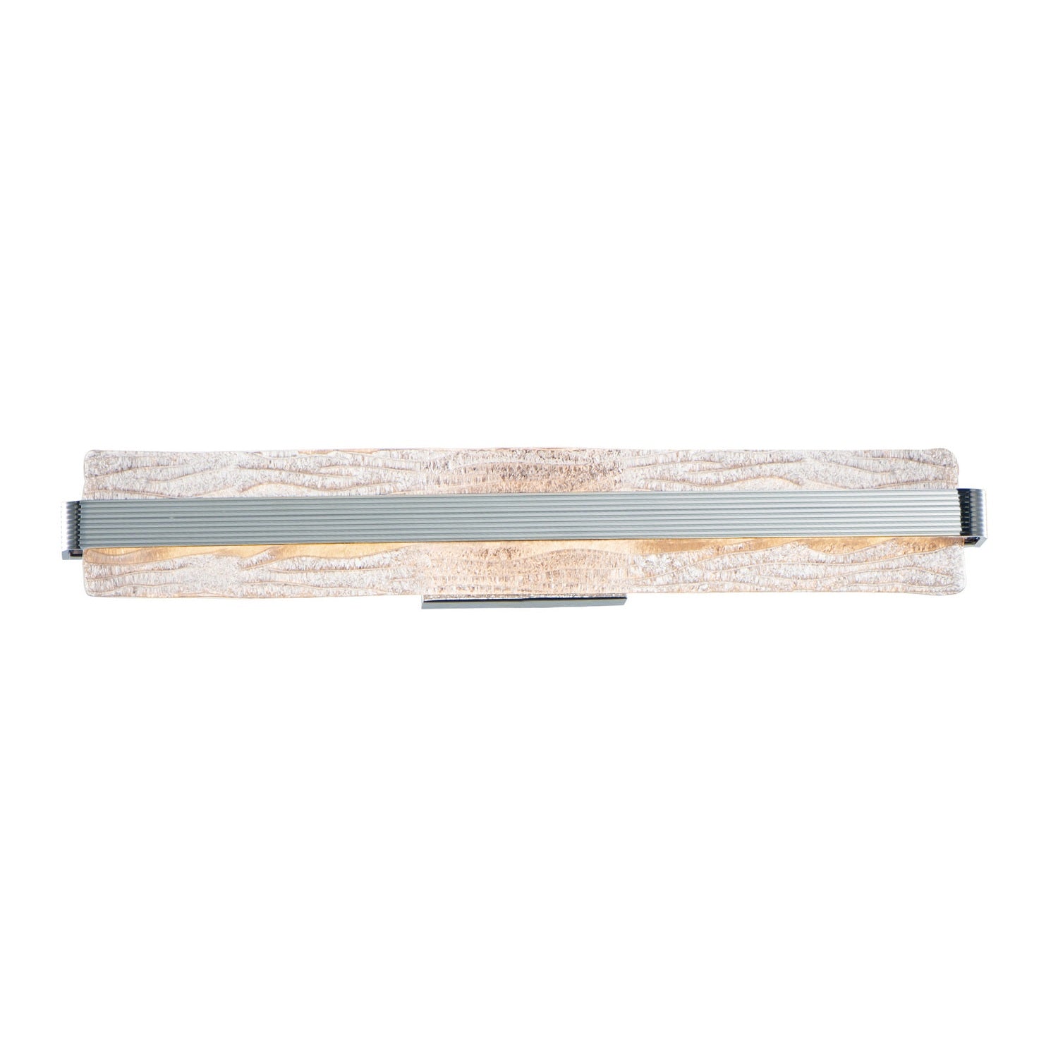 ET2 - E24426-124PC - LED Bath Vanity - Ripple - Polished Chrome