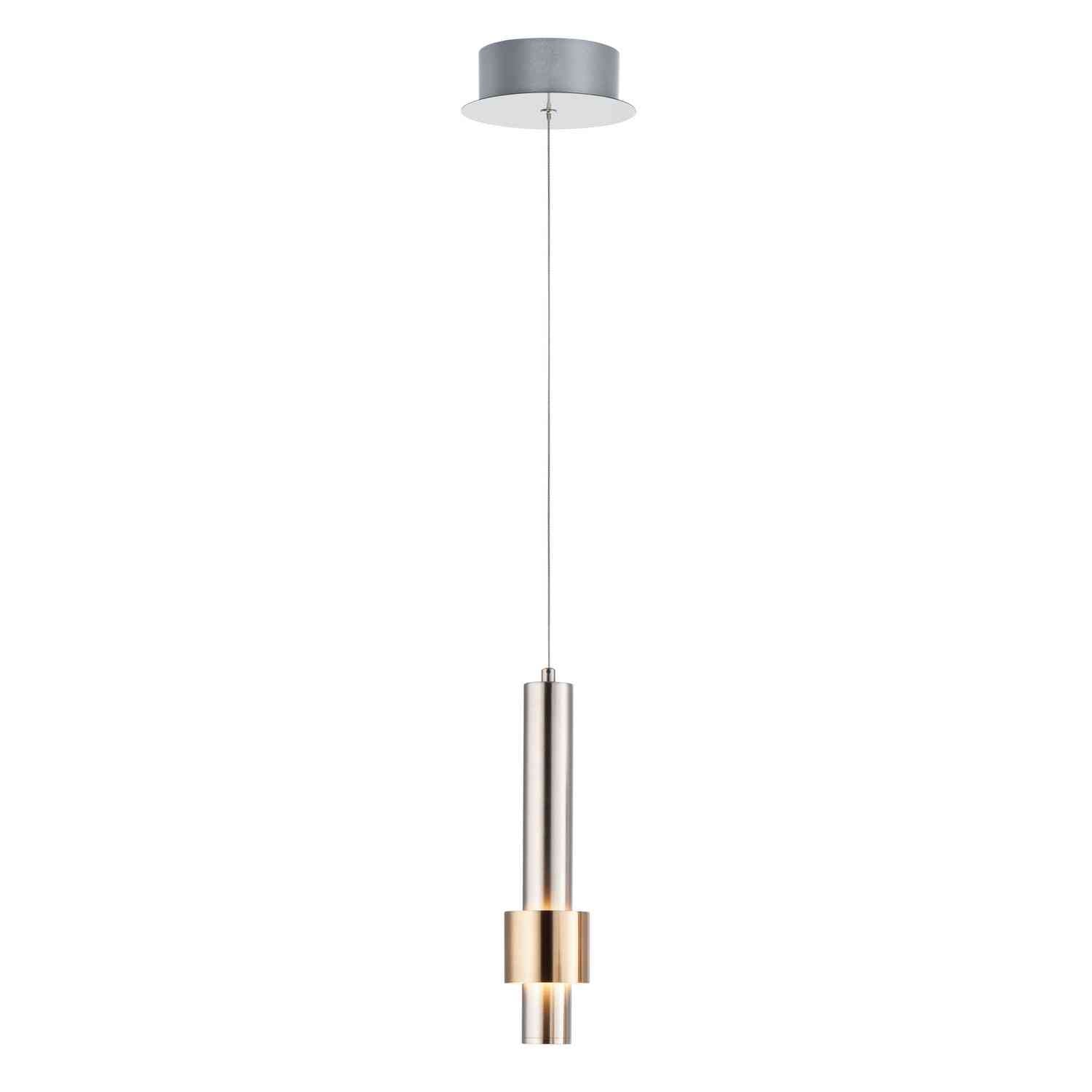 ET2 - E24751-SNSBR - LED Pendant - Reveal - Satin Nickel / Satin Brass