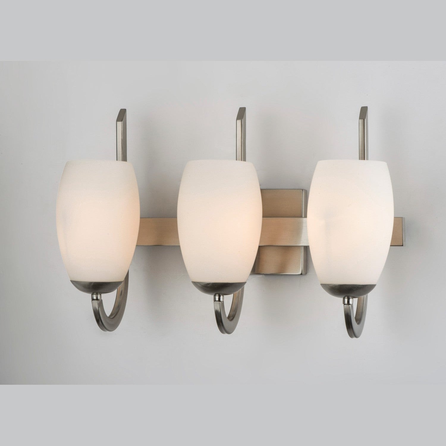 Maxim - 21643SWSN - Three Light Bath Vanity - Taylor - Satin Nickel