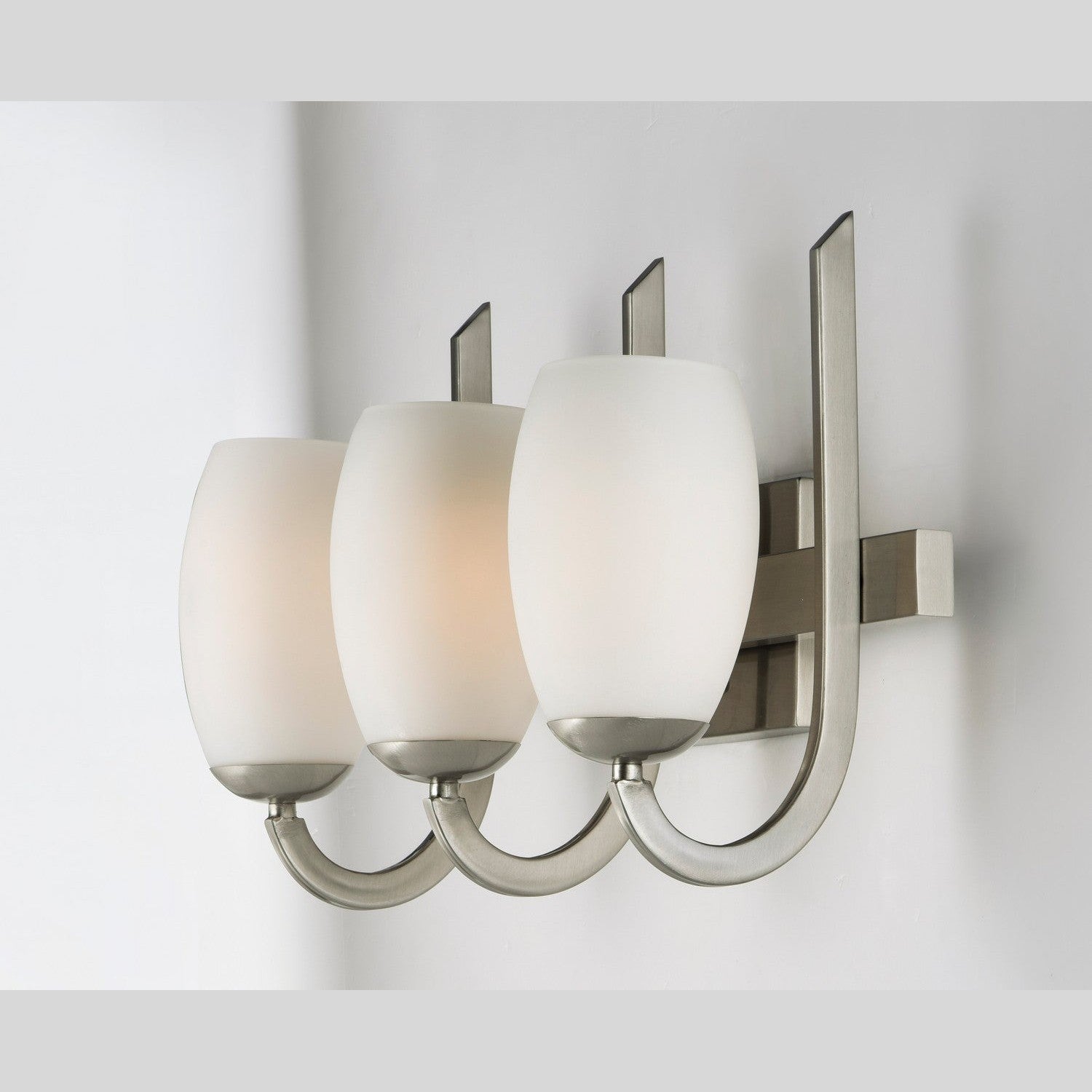 Maxim - 21643SWSN - Three Light Bath Vanity - Taylor - Satin Nickel