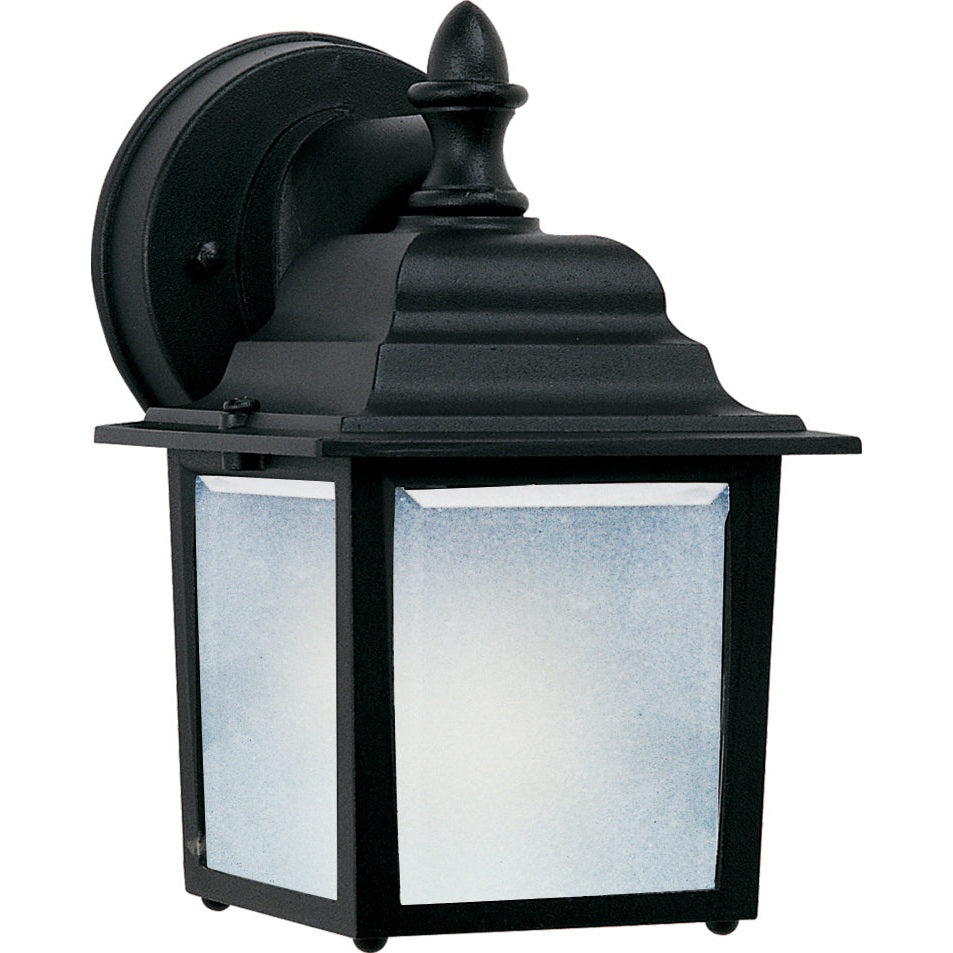 Maxim - 66924BK - LED Outdoor Wall Sconce - Builder Cast LED E26 - Black