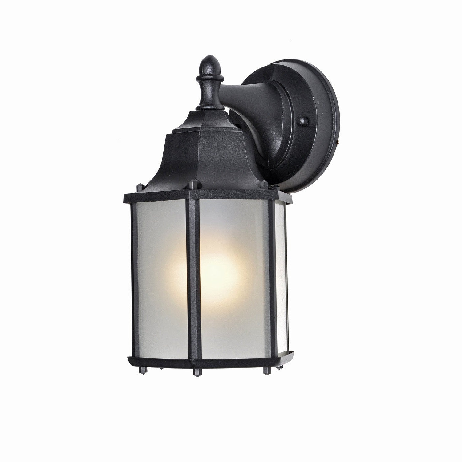 Maxim - 66926BK - LED Outdoor Wall Sconce - Builder Cast LED E26 - Black