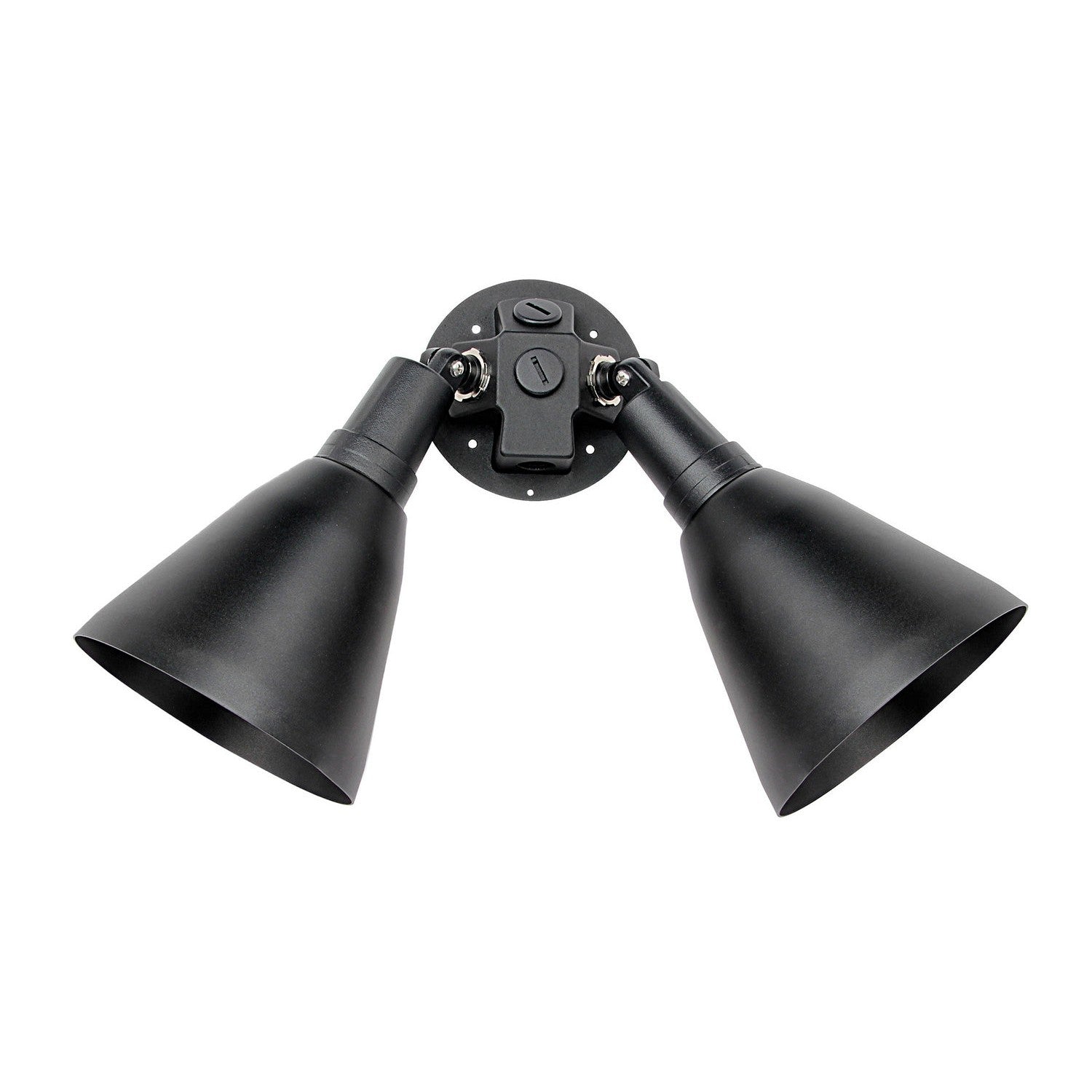 Maxim - 92006BK - Two Light Outdoor Wall Lantern - Spots - Black