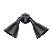 Maxim - 92006BK - Two Light Outdoor Wall Lantern - Spots - Black