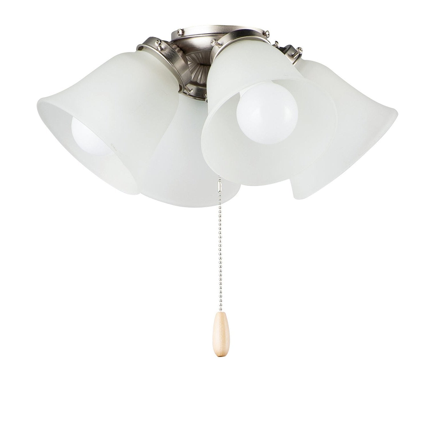 Maxim - FKT210FTSN - LED Ceiling Fan Light Kit - Fan Light Kits - Satin Nickel