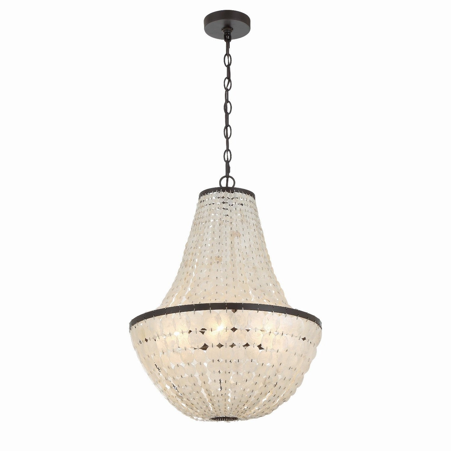 Crystorama - BRI-3006-DB - Six Light Chandelier - Brielle - Dark Bronze