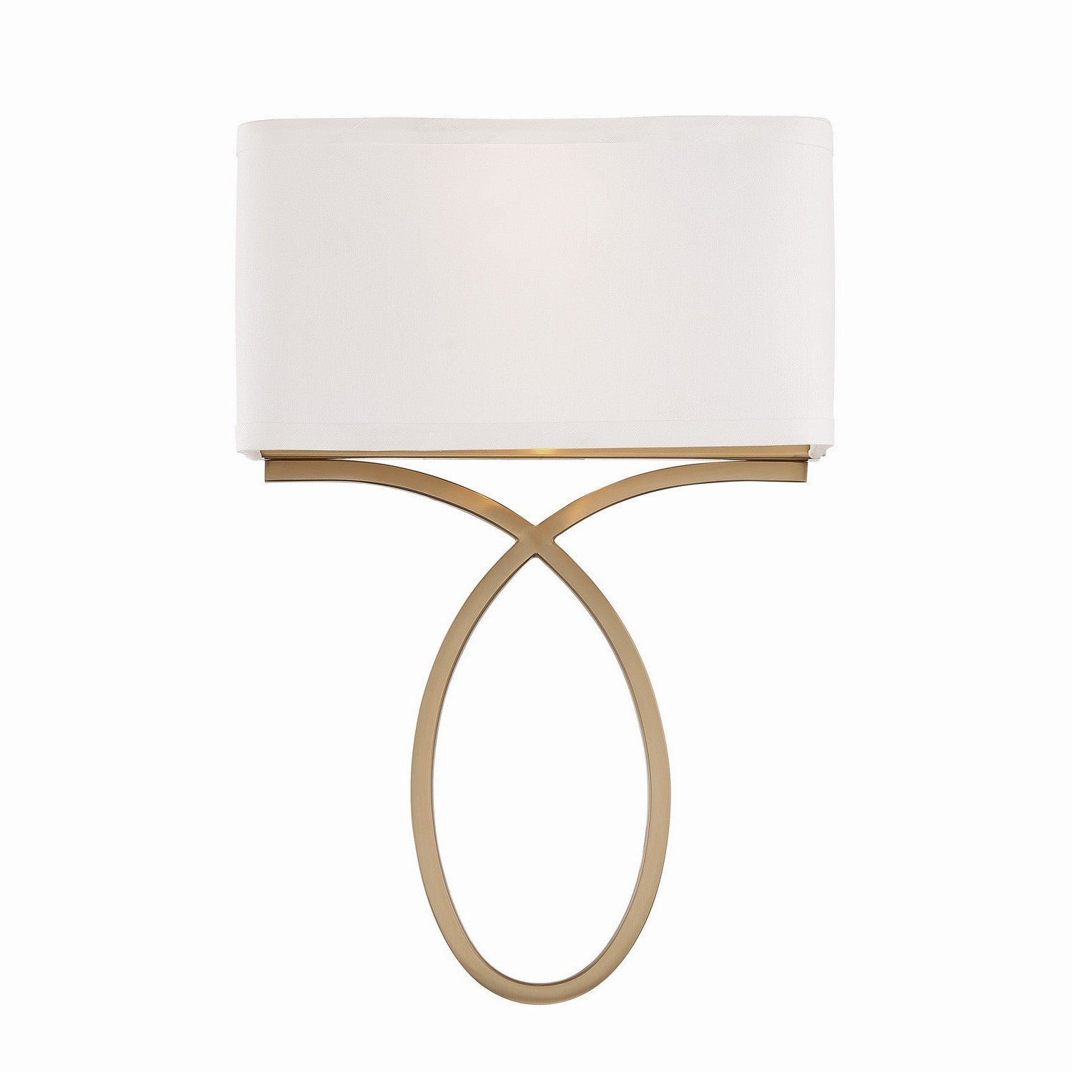 Crystorama - BRK-A3702-VG - Two Light Wall Sconce - Brinkley - Vibrant Gold