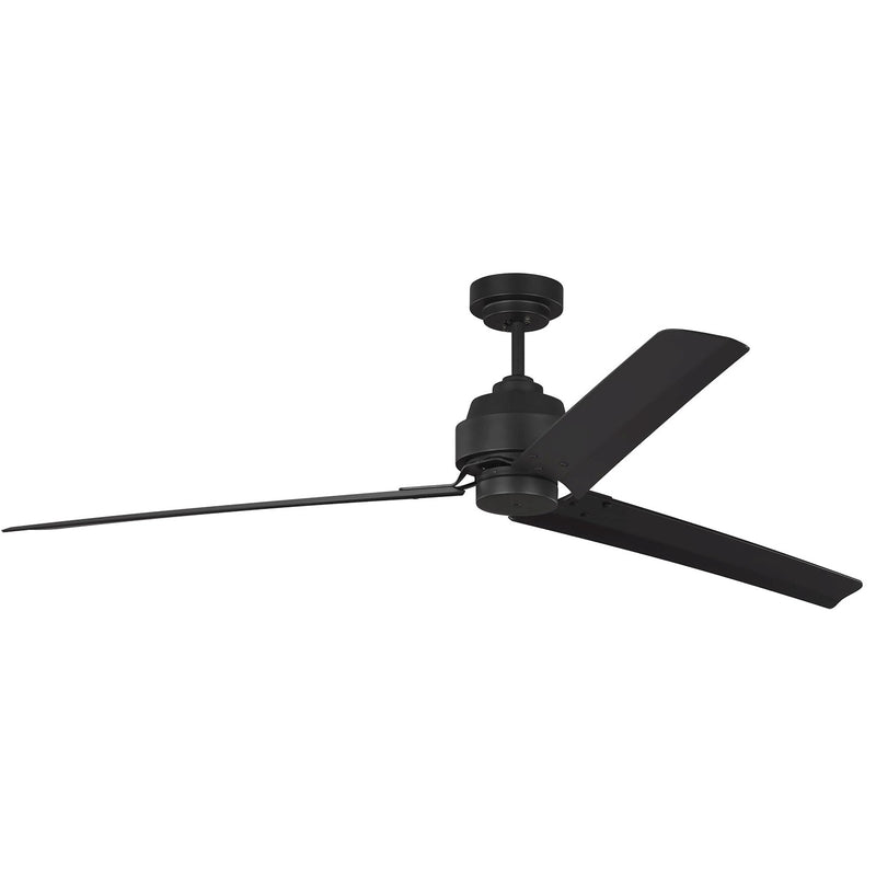 Visual Comfort Fan - 3ARR68MBK - 68" Ceiling Fan - Arcade - Midnight Black