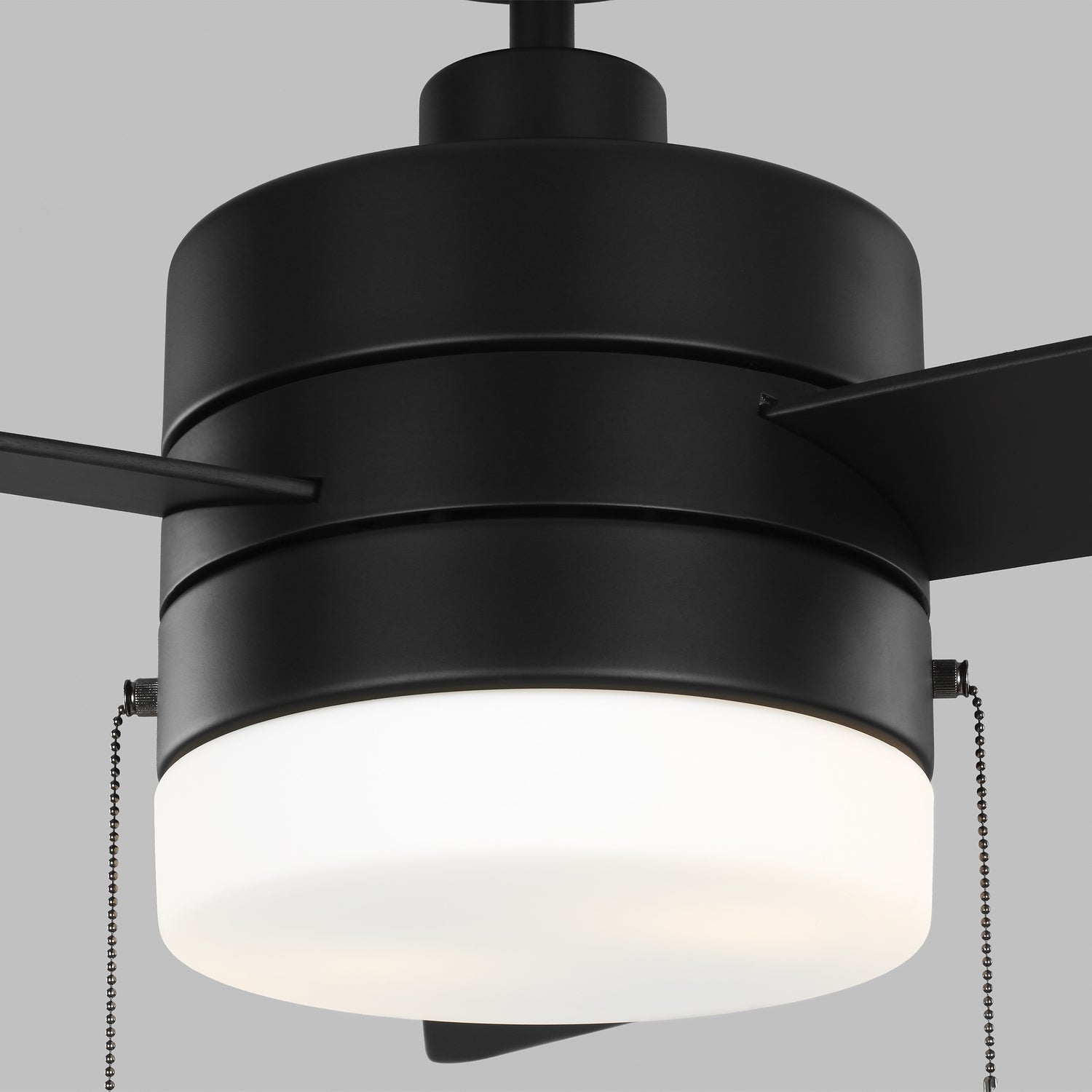 Generation Lighting - 3SY52MBKD - 52" Ceiling Fan - Syrus - Midnight Black