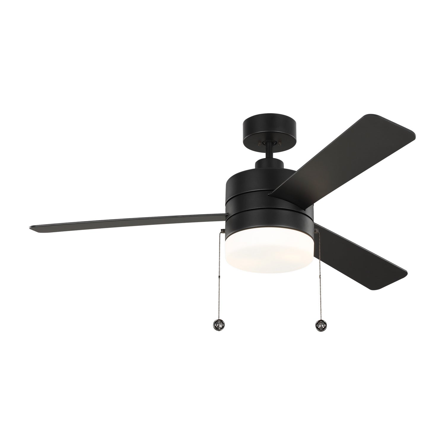 Generation Lighting - 3SY52MBKD - 52" Ceiling Fan - Syrus - Midnight Black