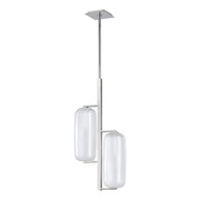 Hudson Valley - 3472-PN - Two Light Pendant - Pebble - Polished Nickel