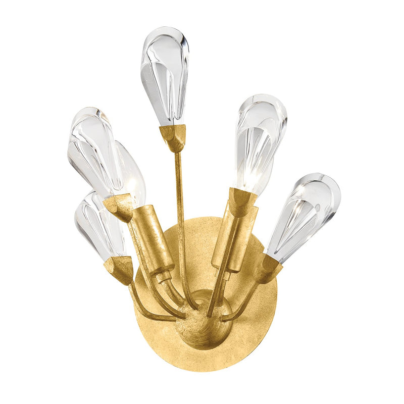 Hudson Valley - 7200-GL - Two Light Wall Sconce - Tulip - Gold Leaf